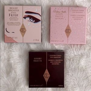BNIB Charlotte Tilbury Eyeshadow Kits (3pc)